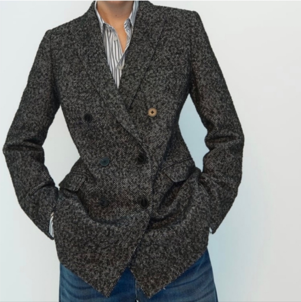 Zara Limited Edition Tweed Blazer